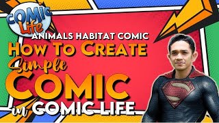How to Create Simple Comic in Comic Life 2 | Step by Step Tutorial