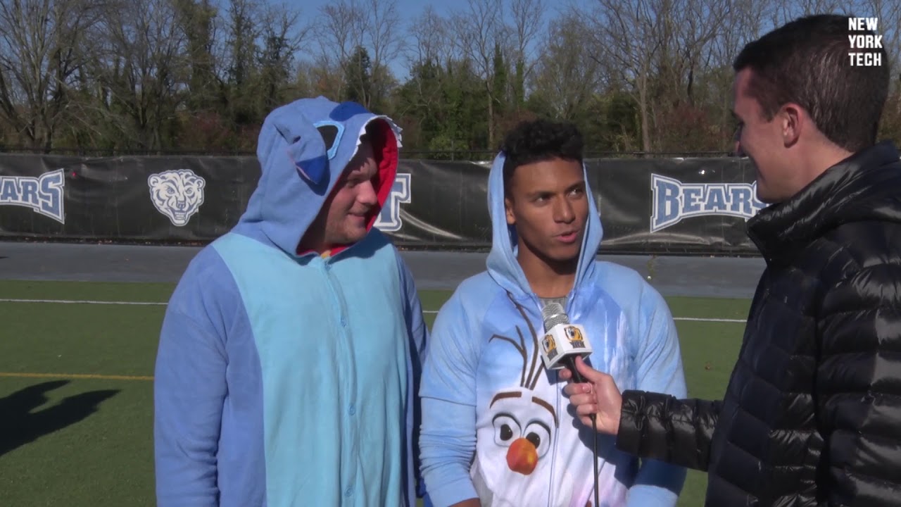 Tech men's lacrosse practices in Halloween costumes YouTube