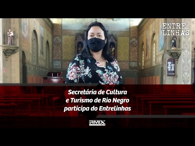 Entrelinhas: Secretária de Cultura e Turismo de Rio Negro participa do Entrelinhas