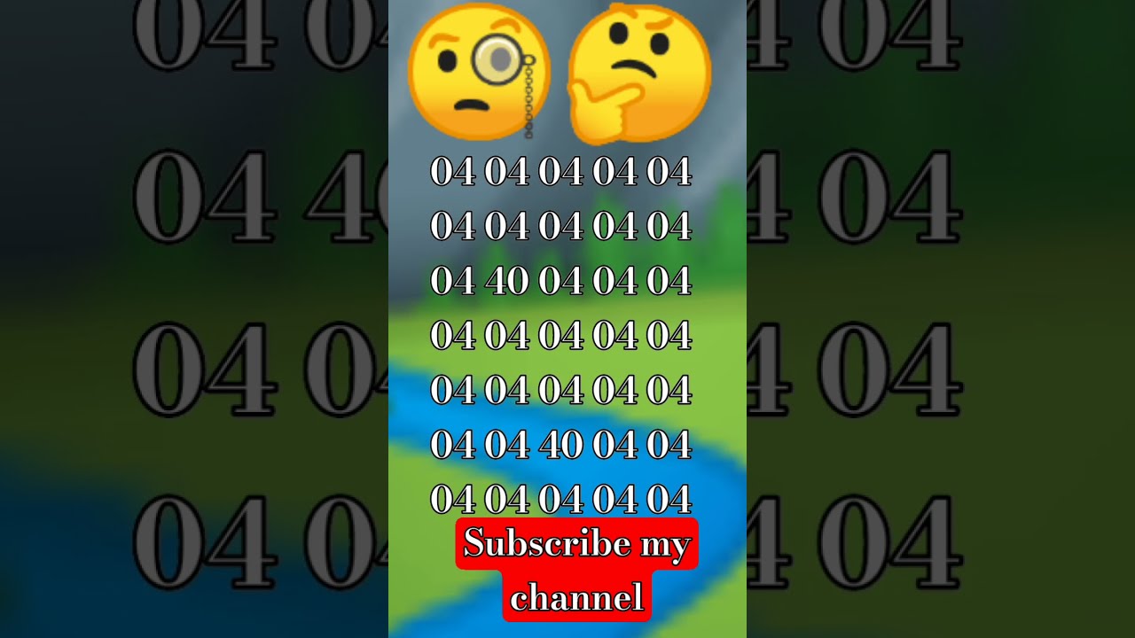 Find Out Number 04 And 40 Like Subscribe Share Math Shorts Viralvideo Puzzle