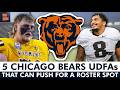 5 Chicago Bears UDFAs That Could PUSH For A Roster Spot