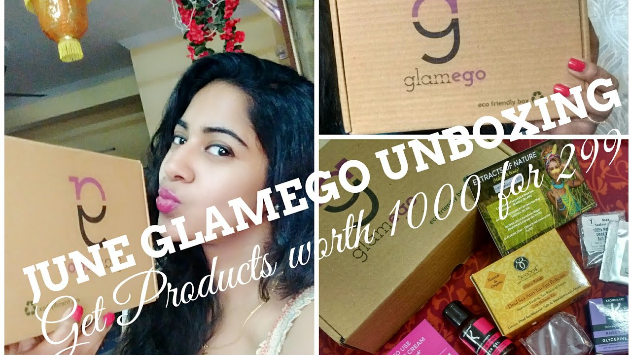 Glamego box | unboxing & review| India most affordable beauty subscription box