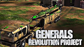 GLA Rogue vs America Alliance (REVOLUTION PROJECT 3.01 MOD) C&C Generals Zero Hour