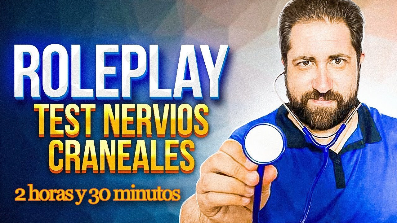 ROLEPLAY en ASMR: EXAMEN DE NERVIOS CRANEALES de 2,5 horas para una relajación profunda