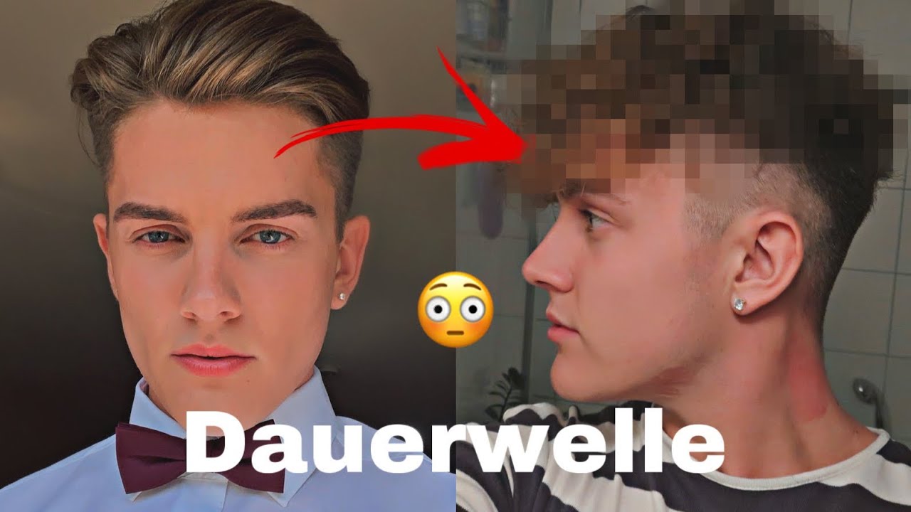 Omg Straight To Curly Hair Transformation War Die Dauerwelle Ein Fehler Youtube