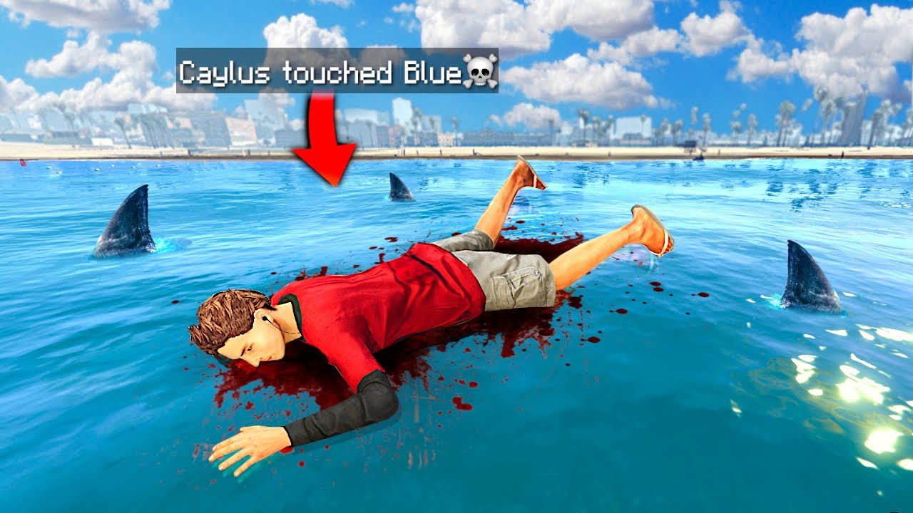 GTA 5 But You CAN'T TOUCH The Color BLUE!