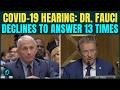 Dr. Fauci REFUSES To Answer 13 Times Tough Questions By Rand Paul in 18 Minutes in Explosive Hearing