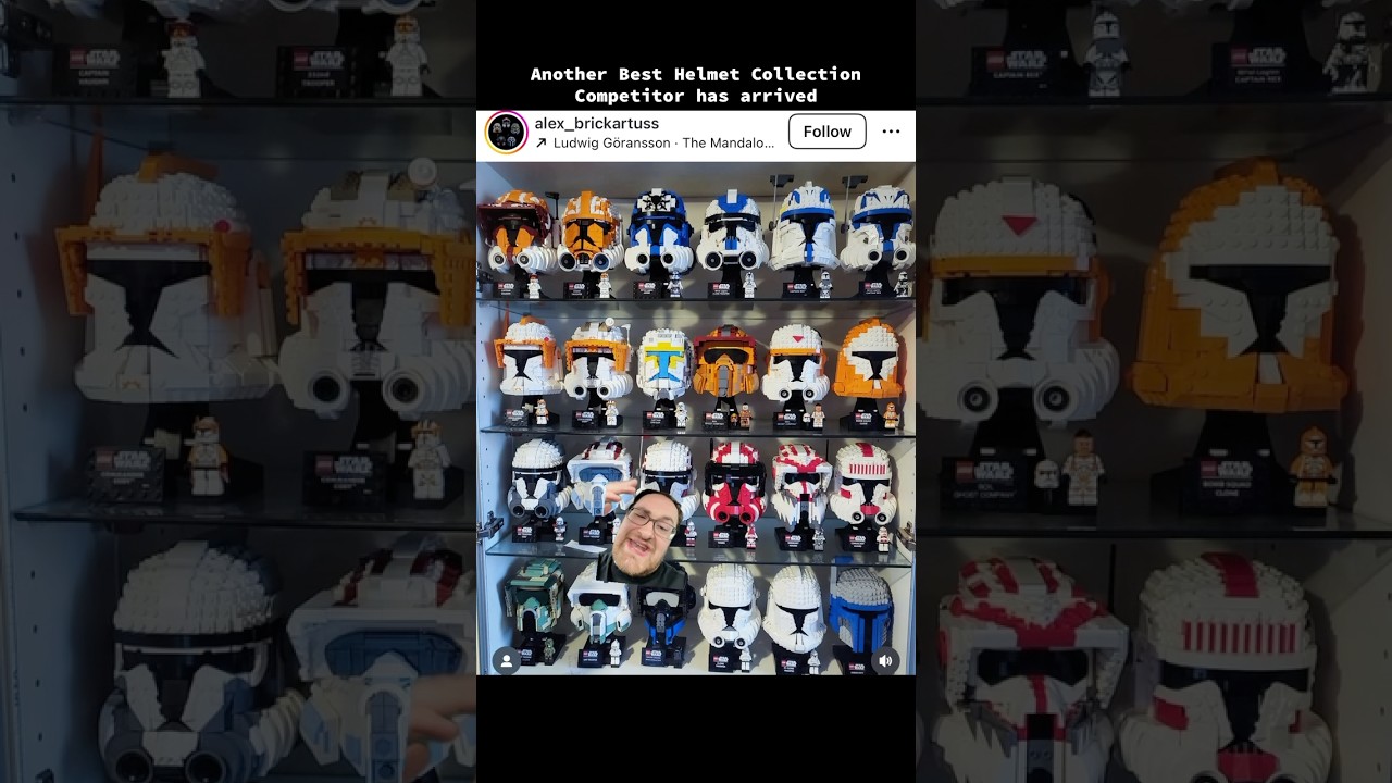 Is this the Best LEGO Helmet Collection? 