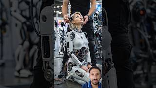 Food with#AI.Robot#SheShortsAI# Elon musk#usa 2025#Meeting with Robot#asmr#trendingshorts.