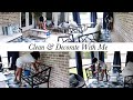 Clean With Me | Patio Refresh | Simple Decorating | Making The Patio Cozy With Ollny Solar Lights