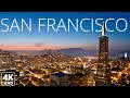 San Francisco 4K Ultra HD | Scenic Landscape View | Aerial Drone Footage | Calm and Relaxation Music