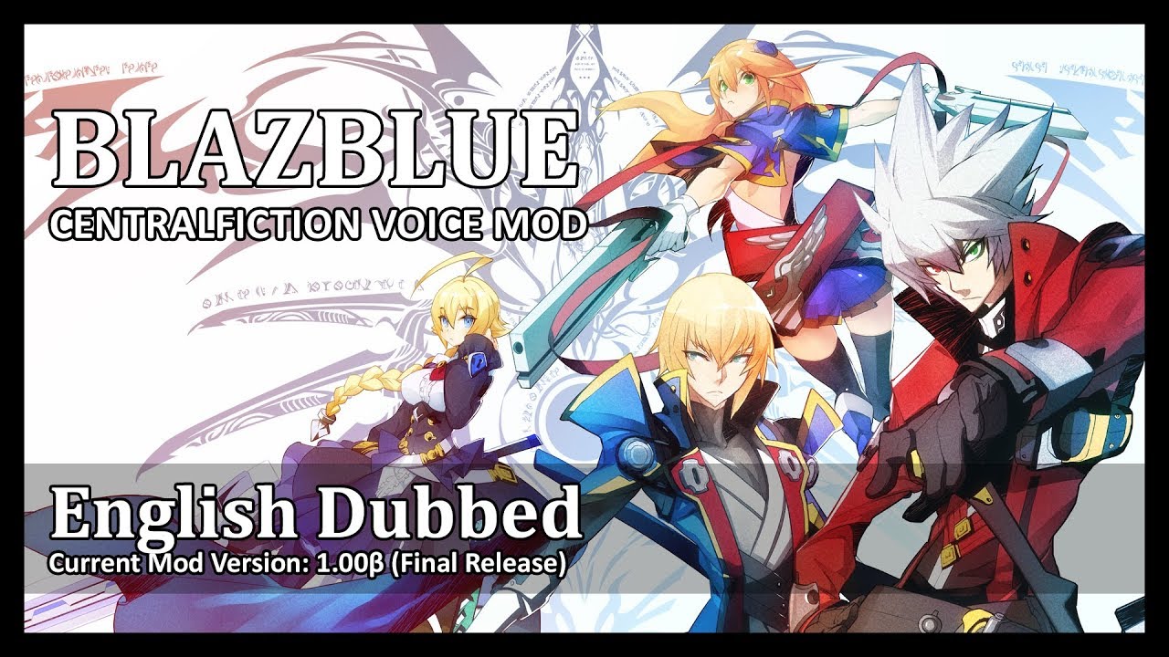 blazblue central fiction english