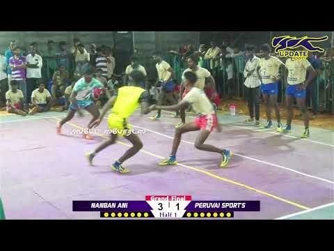 GRAND FINAL | NANBAN ANI METTUPATTI vs PERUVAI SPORT'S PERUVALANALLUR |#AIRPORT#TRICHY KABADDI -2026