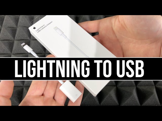 Apple Lightning to USB Camera Adapter unboxing 2020 - bought from apple.com