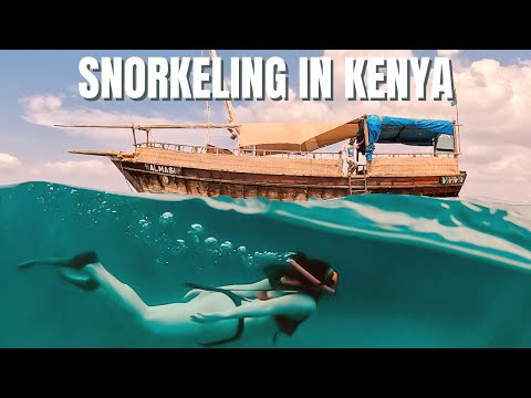 Diani Beach Kenya Day Trip - Dhow Snorkeling in Kisite Mpunguti Marine Park