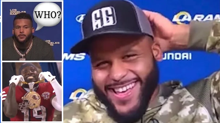 Aaron Donald jokes about his Deebo Samuel Comments...