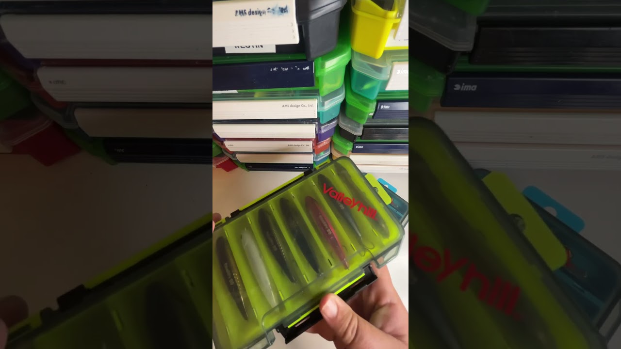 First look: Valleyhill 100 reversible lure box by Meiho 