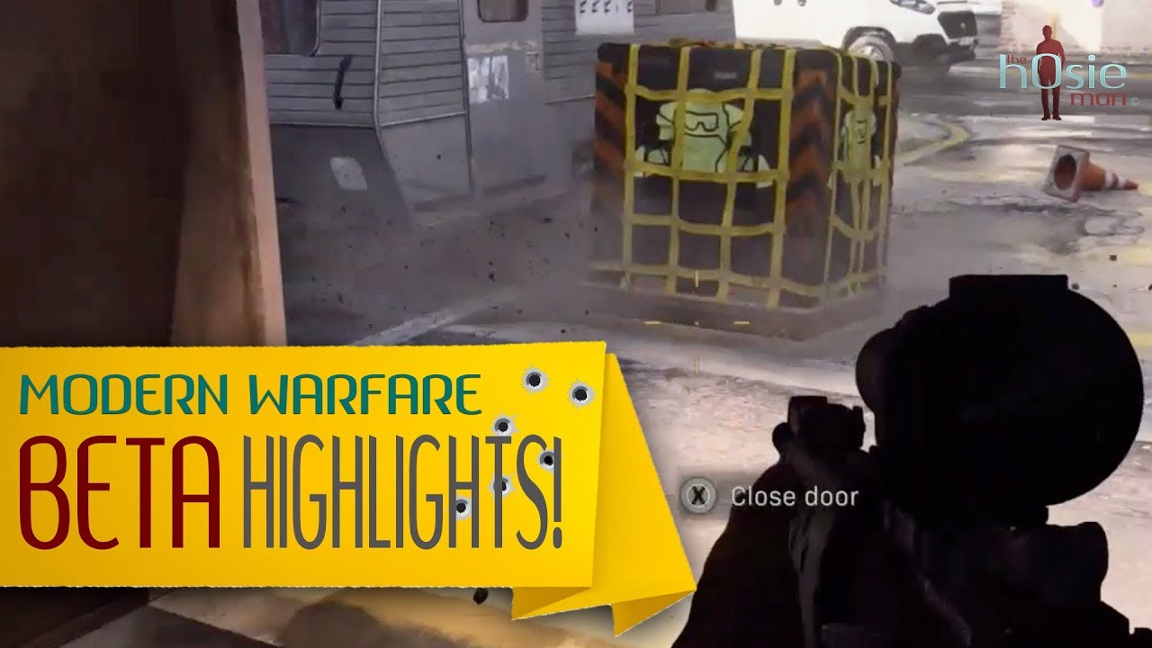 Call Of Duty: Modern Warfare BETA Highlights - YouTube