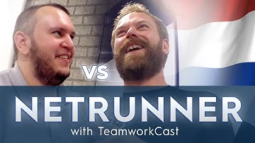 Dutch Nationals 2015 - #5 - Semi-Final  - Netrunner with TeamworkCast