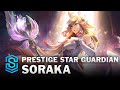 Prestige Star Guardian Soraka Skin Spotlight - League of Legends