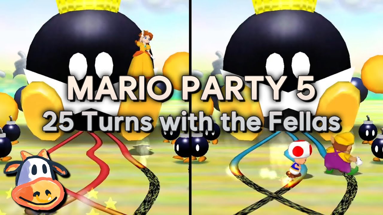 Mario Party 5 - Pirate Land | 25 Turn Online Game with The Fellas