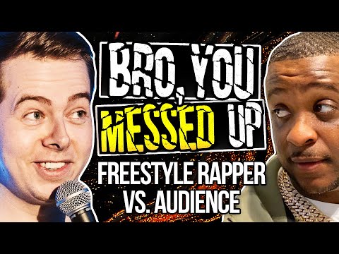Freestyle Rapper CALLED OUT by Audience Member