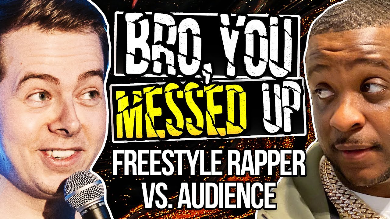Freestyle Rapper CALLED OUT by Audience Member - YouTube
