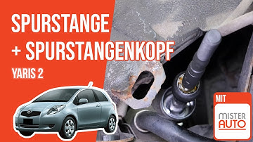 Wie Yaris 2 Spurstange, Spurstangenkopf wechseln 🚗