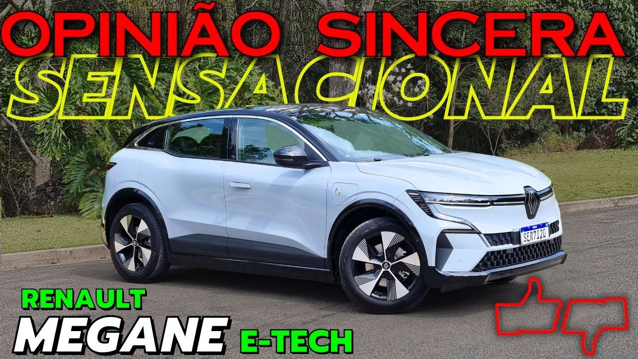 Megane E-Tech 100% elétrico une o melhor do design, da performance e da  tecnologia –