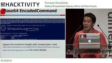 Pornsook Kornkitichai – Defend PowerShell Attacks When All Else Fails