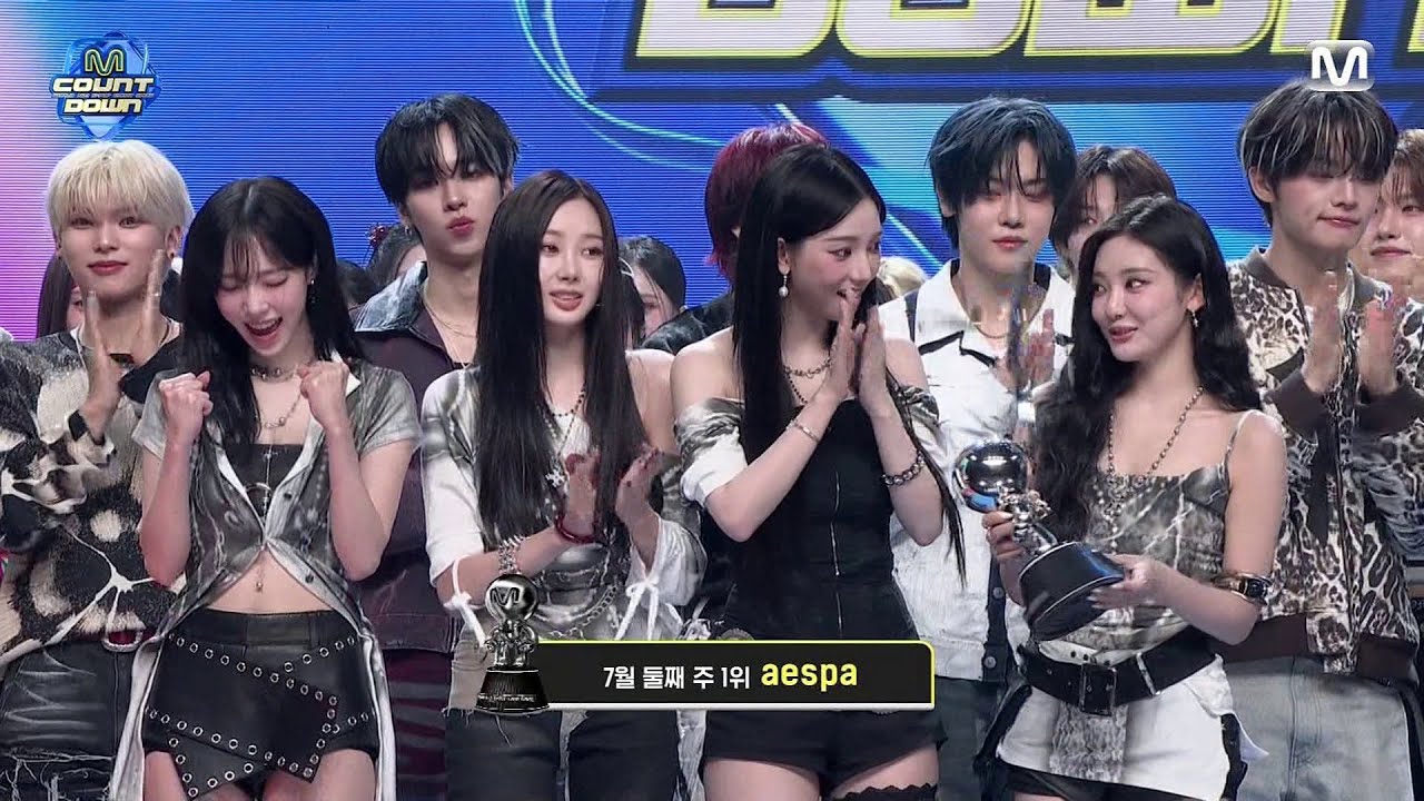 1위 앵콜] aespa(에스파) 'Dirty Work' 2nd Win & Encore | 250710 M