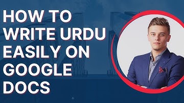 How to write Urdu easily on Google Docs