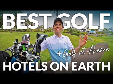 BEST GOLF COURSE IN TENERIFE?? Abama Golf + World's Best Golf Resorts with Mark Crossfield & Co