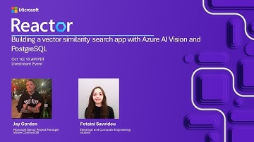 Building a vector similarity search app with Azure AI Vision and PostgreSQL