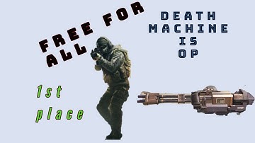 Death machine is OP | Free for all | 1st place | COD mobile 2021 gameplay |