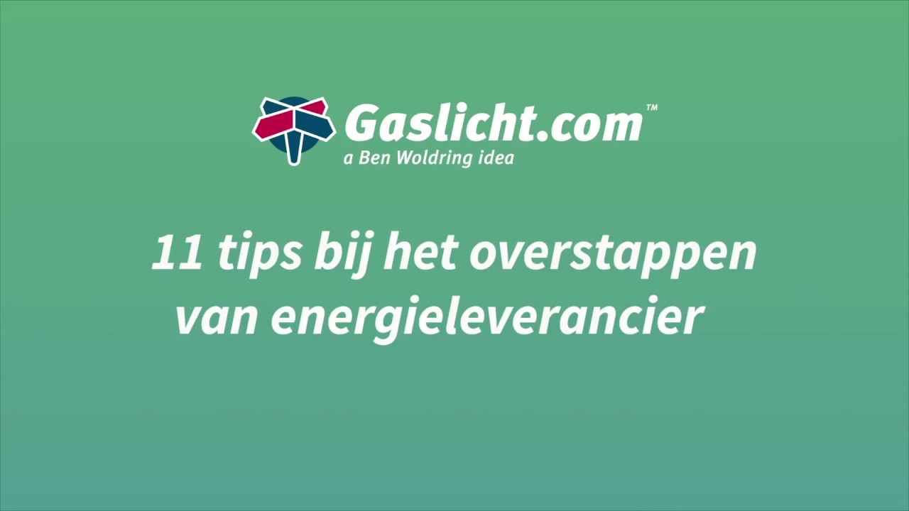 Overstappen 11 tips bij het overstappen van energieleverancier - YouTube
