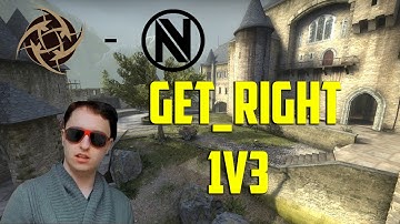 Get_Right 1v3 clutch vs EnVyUs | ESL ESEA Pro League