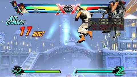UMVC3 Ryu Challenge - Double Shin Shoryuken