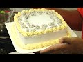 Basic Cake With Whip topping - Easy cake Making