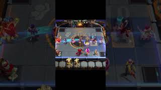 Magic Chess GoGo Arena Season 6 : 4 Gold Heroes Yu Zhong 3 Star #magicchessgogo