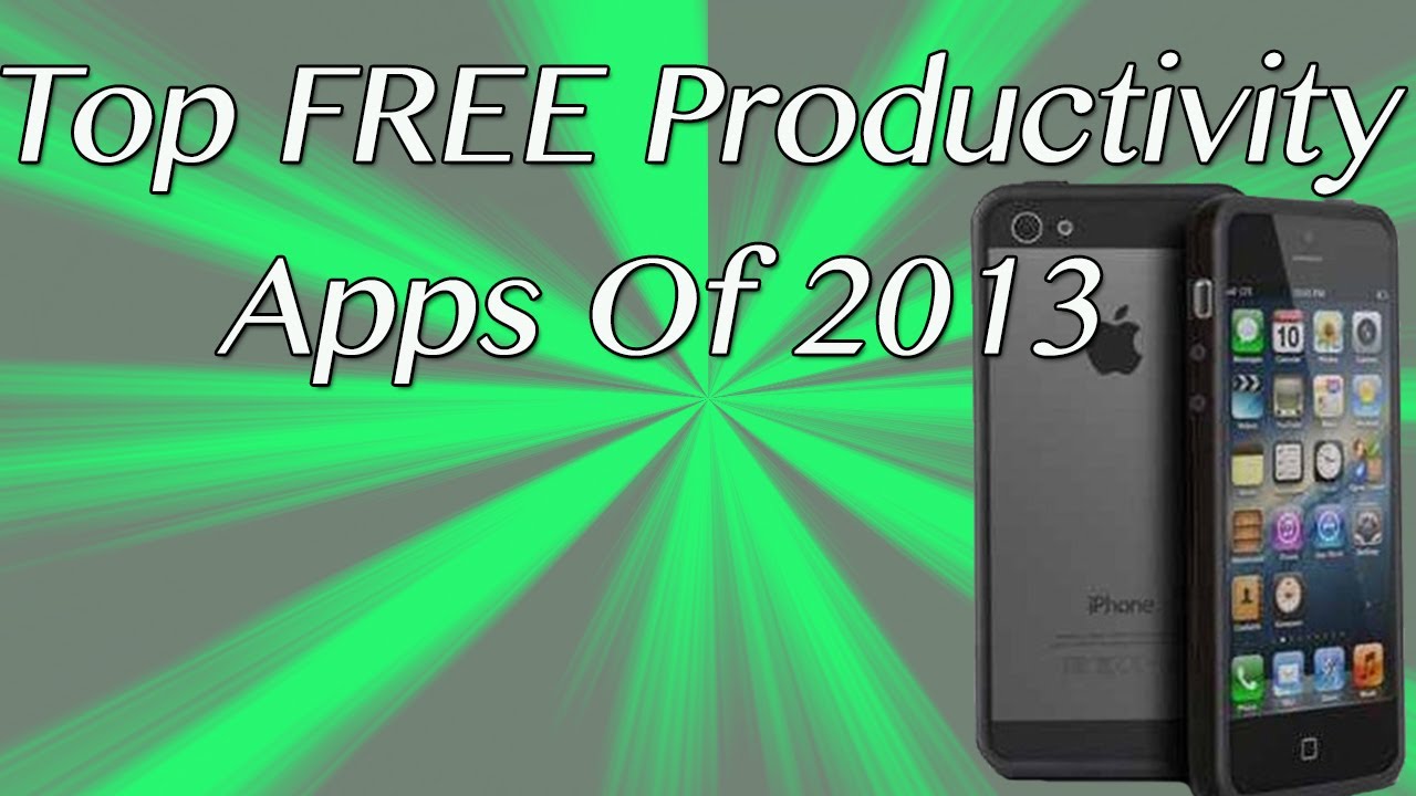 Best FREE Productivity iPhone/iPod Touch Apps Of 2013 ...