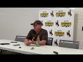 Sawvel delivers opening postgame remarks after CSU loss