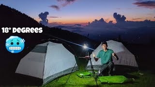 Camping is not easy !! Prashar Himachal Pradesh