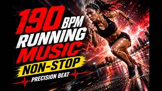 Running Music 190 BPM HARDCORE 🔥 1H NON-STOP | Precision Beat • Cadence Training 2026