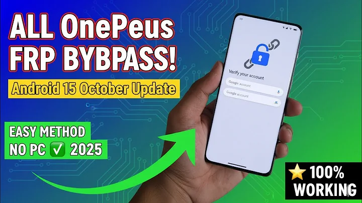 ALL OnePlus FRP Bypass Android 15 October Update! (EASY METHOD NO PC) ✅ Latest Security 2025