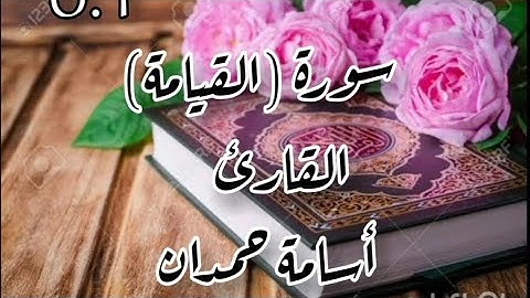 أرح ❤️قلبك ب سورة #القيامه بصوت القارئ أسامة حمدان
