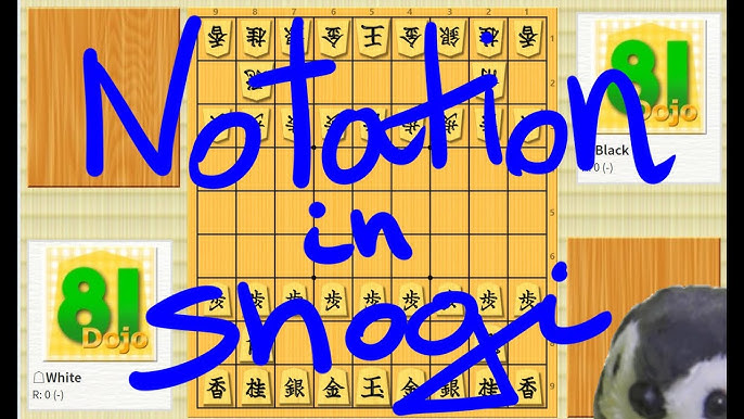 SHOGI - Xadrez Japonês - Basic instructions for beginners 
