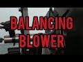 Balancing Dynamic Blower supaya tidak getar / vibrasi lagi saat dipakai di RPM tinggi