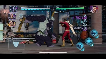 Heroic 7 Tier 5 Shazam Oneshot by BNGG. Advent of Chaos Solo Raid. Injustice 2 Mobile