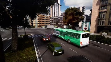 Bus Simulator 18 - Virtual Reality | Map Extension | Express | Main Station |  Kerststadt